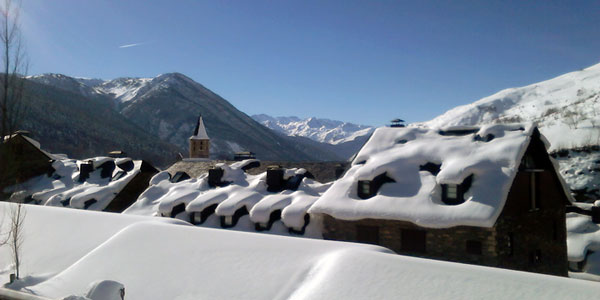 Valle de Aran vistas desde Salardù