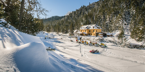 Banhs de Tredòs in inverno