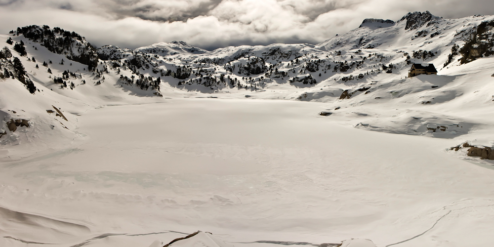Passeggiata con racchette da neve al Rifugio Colomers